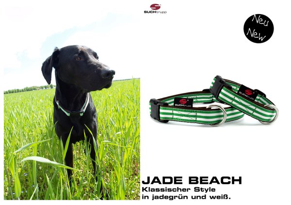 Hundehalsband JADE BEACH medium, Hundehalsbänder