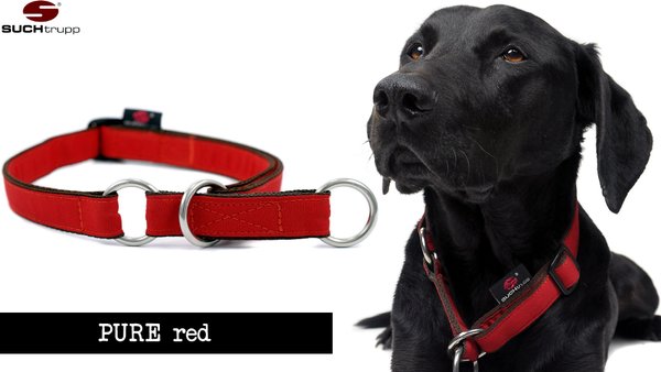 Schlupfhalsband, Stopp-Hundehalsband PURE RED large