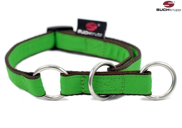 Schlupfhalsband, Stopp-Hundehalsband PURE JADE-GREEN small