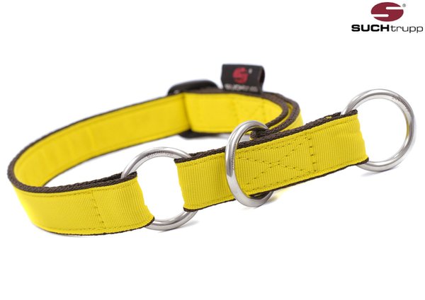 Schlupfhalsband, Stopp-Hundehalsband PURE LIGHT-YELLOW medium