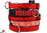 Schlupfhalsband, Stopp-Hundehalsband PURE RED medium