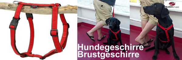 Hundegeschirre, Brustgeschirre, SUCHtrupp, dog harness, große Auswahl, individuell, sonderanfertigung