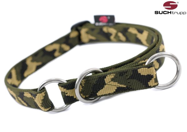 Schlupfhalsband, Stopp-Hundehalsband JUNGLE (Camouflage) large