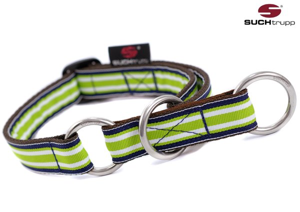 Schlupfhalsband, Stopp-Hundehalsband POLO GREEN medium
