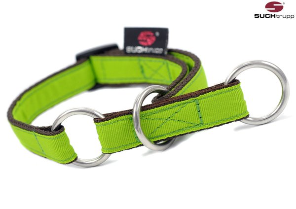 Schlupfhalsband, Stopp-Hundehalsband PURE LIME-GREEN small