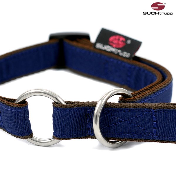 Schlupfhalsband, Stopp-Hundehalsband PURE DARK-BLUE small