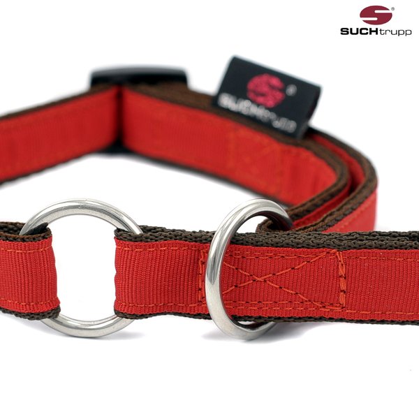 Schlupfhalsband, Zugstopp-Hundehalsband PURE RED small