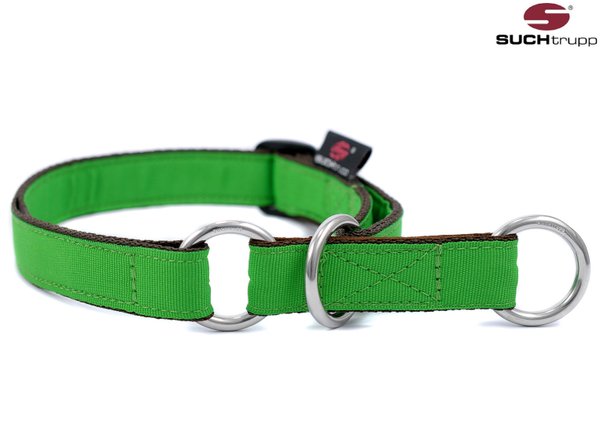 Schlupfhalsband, Stopp-Hundehalsband PURE JADE-GREEN medium