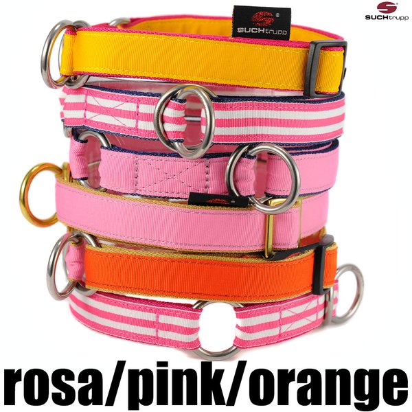 individuelles-hundehalsband-pink-rosa-gelb-orange-massanfertigung-suchtrupp